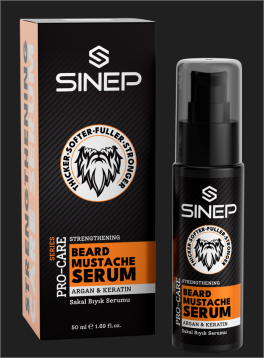SINEP Beard Oil Argan & Keratin 50 ml – Подхранващо масло за брада с арган и кератин